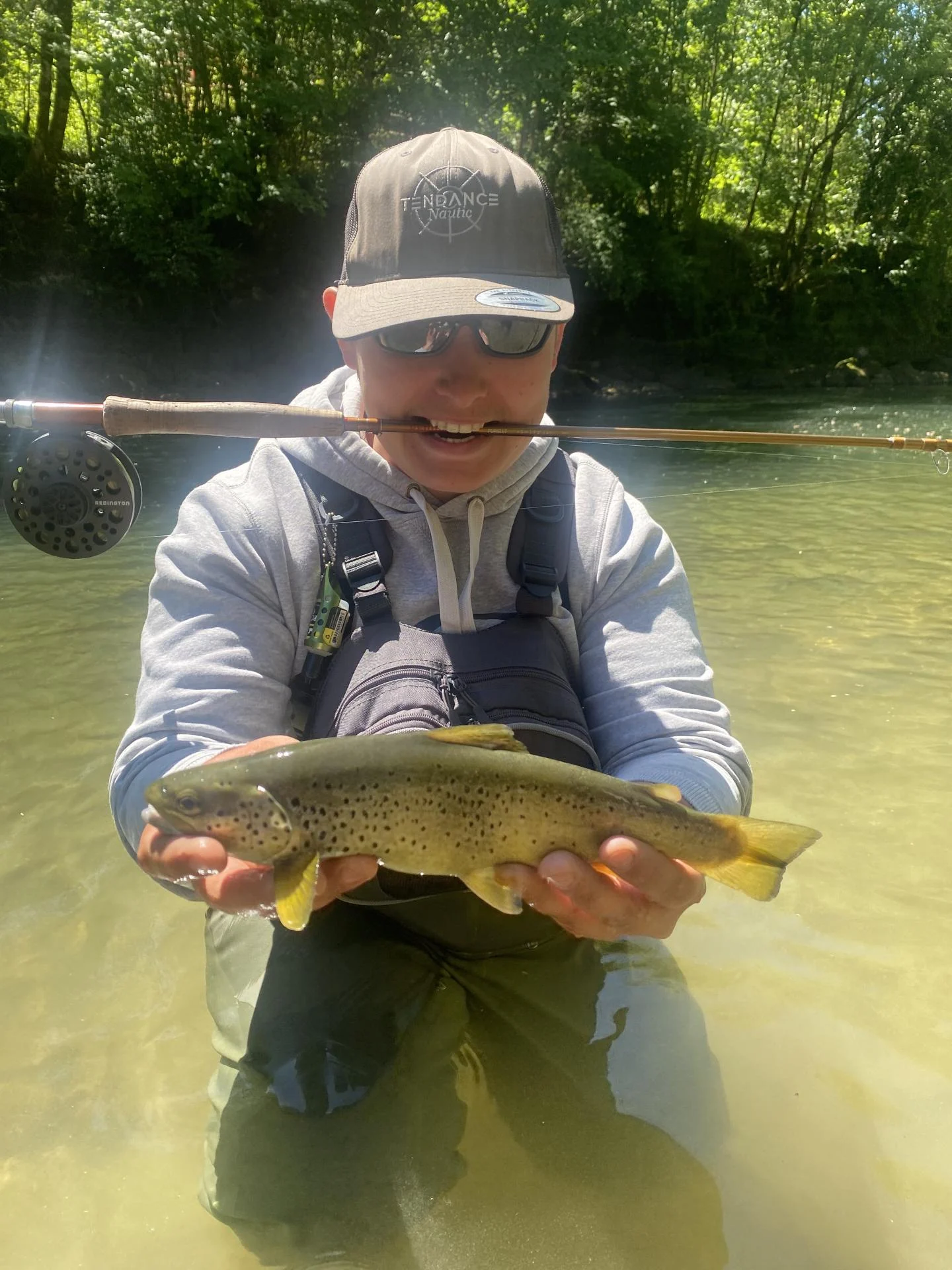 Pêche de la Truite à la Mouche en Rivière